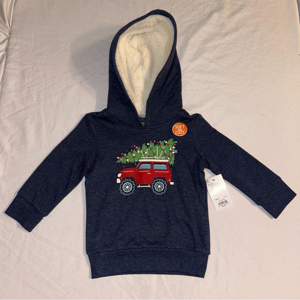 Jumping Beans Toddler Boy Hooded Sweatshirt